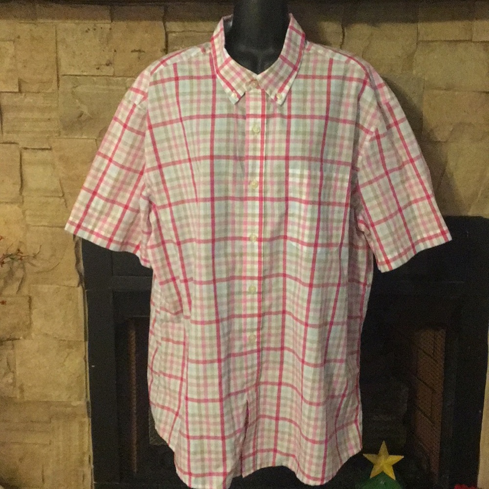 EUC Saddlebred Wrinkle Free Button-Up